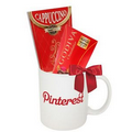 Cappuccino and Chocolates Mug Set